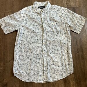 Ezekiel Short Sleeve Button Up sz Large